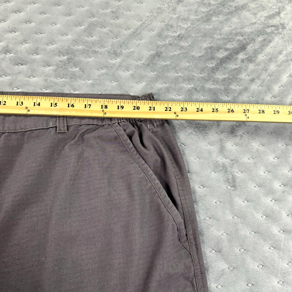 Stone Creek Pants Mens 44X30 Gray Canvas Cargo Rip Stop Gorpcore Gorp Tactical - Picture 4 of 9